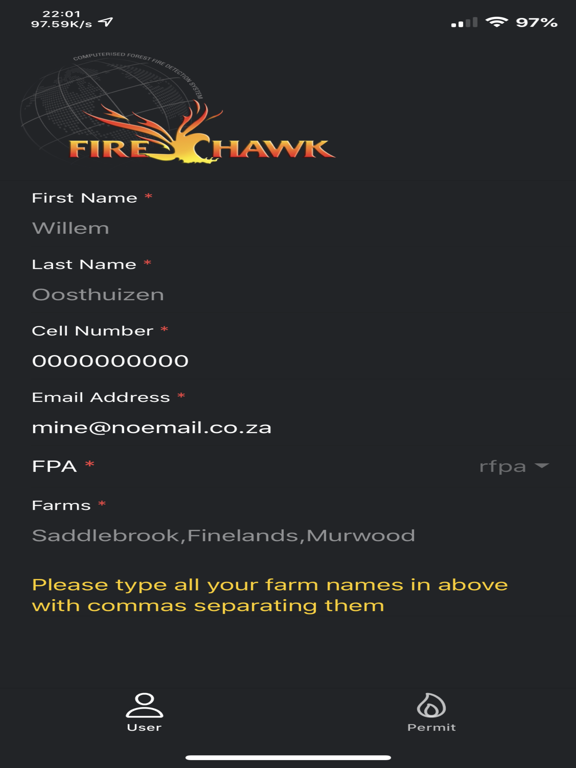 Screenshot #6 pour Firehawk Permits