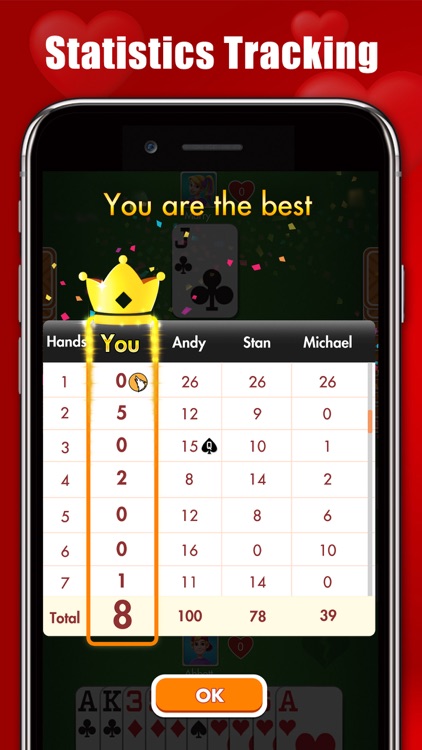 Hearts : Classic Card Games screenshot-6
