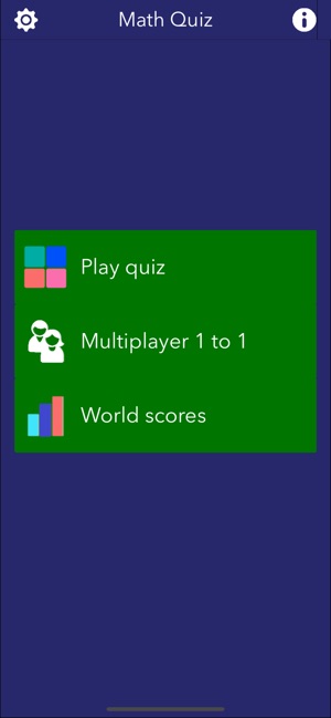 MathQuiz - A Trivia for all