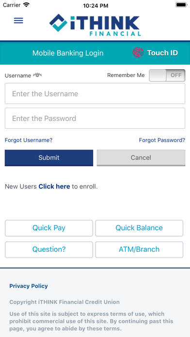 How to cancel & delete IBMSECU Mobile Banking from iphone & ipad 1