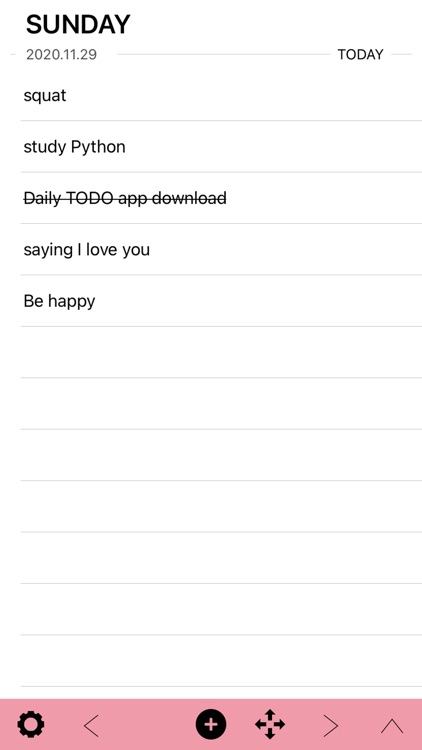 Daily TODO List - Daily Note