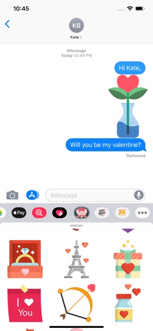 Valentine Day Cute Stickers(圖1)-速報App