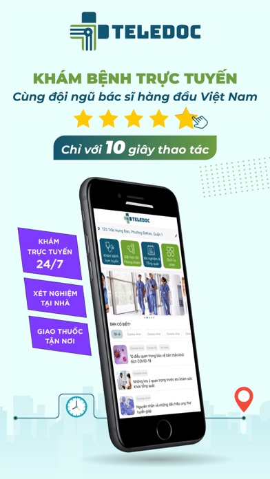 Teledoc Khám Bệnh Trực Tuyến screenshot 4