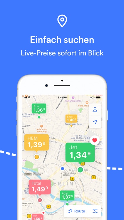 Bertha - Deine Tank-App