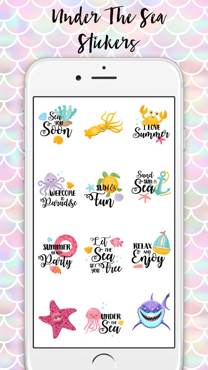 Under The Sea Stickers Pack