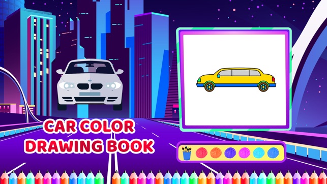 Car Colour Drawing Book(圖5)-速報App