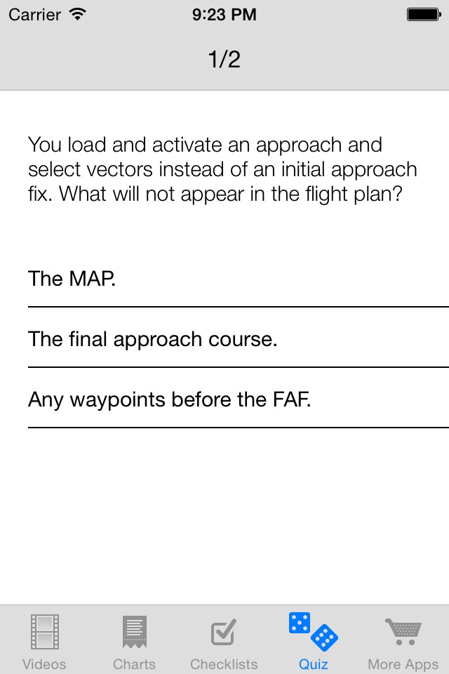 RNAV Apr GARMIN GNS430/530W screenshot 3