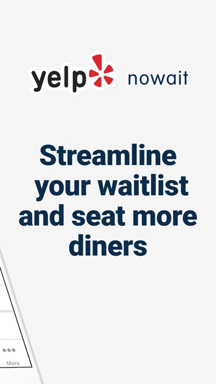 Yelp Nowait for Restaurants