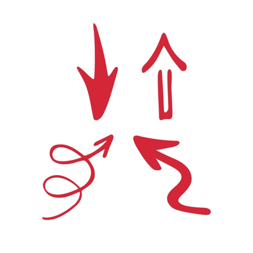 Marker & Arrows for Messages icon