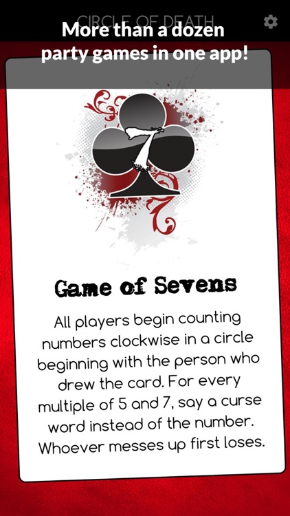 Circle of Death Party Game