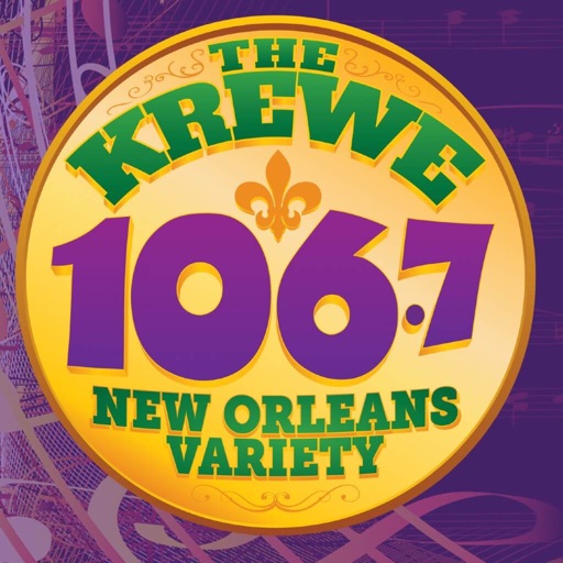 106.7 The Krewe - KKND-FM Icon