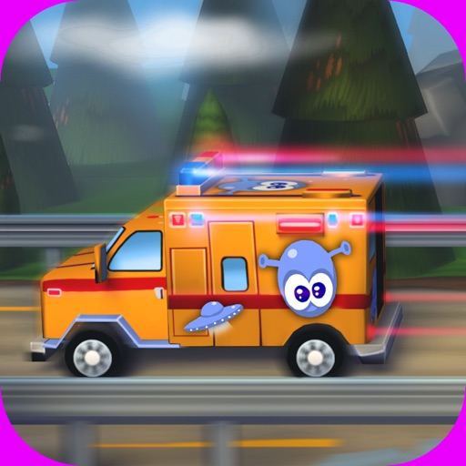 A Little Ambulance in Action Free: 3D Fun Exciting Driving for Kids with Cute Emergency Car iOS App