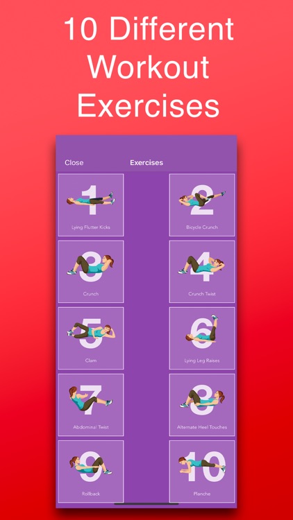 1 Month Abs Workout Challenge screenshot-3