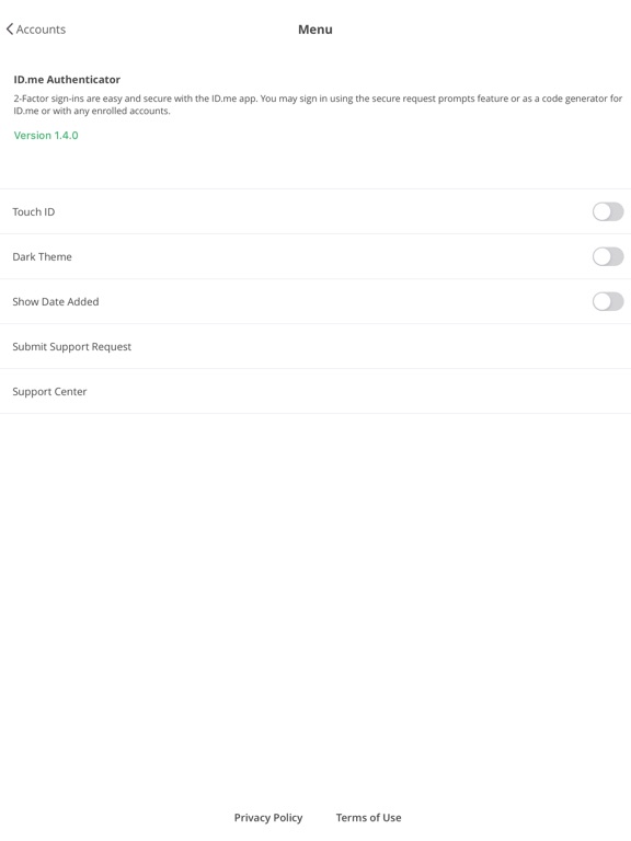 iPad Image of ID.me Authenticator