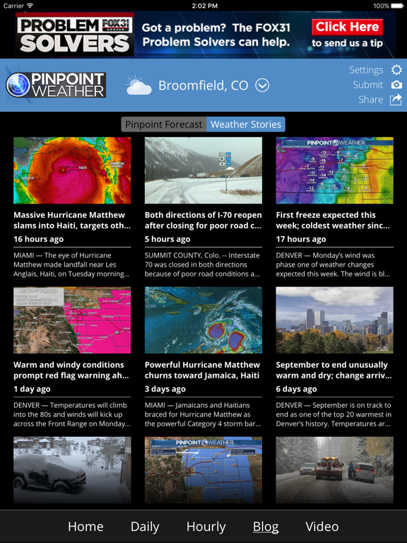 Pinpoint Weather - KDVR & KWGNのおすすめ画像4