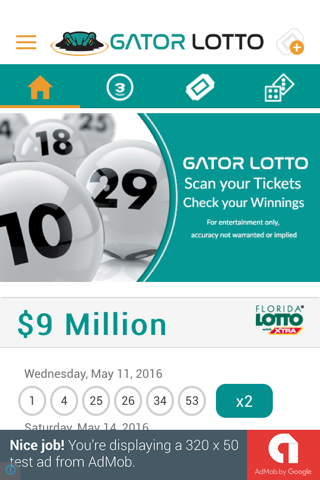 Gator Lotto screenshot 2