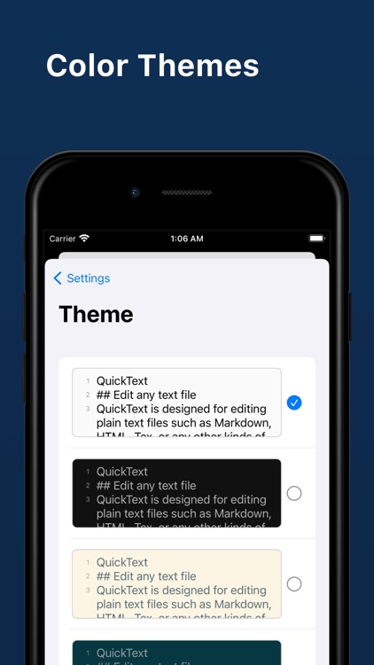 QuickText - Plain Text Editor
