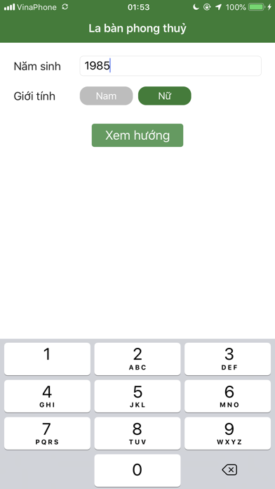 La Bàn Phong Thủy Xem Hướng screenshot 4