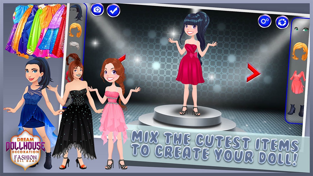 doll decoration game