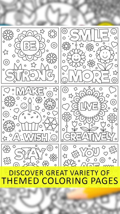 Quotes Coloring Pages screenshot-5