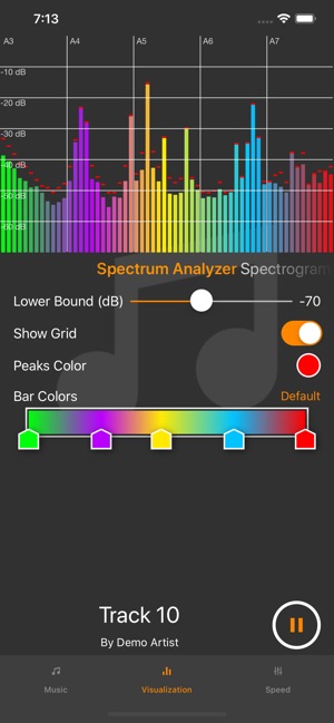 Audio Spectrum Visualizer(圖2)-速報App