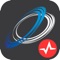 The SelfLoops HRV application calculates and displays the heart rate variability