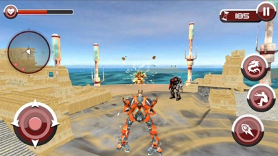 Underwater Dragon Robot Sim screenshot 3