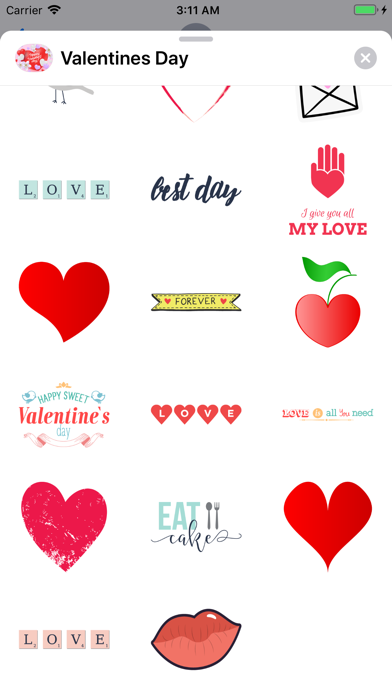 Happy Valentines Day! Stickers screenshot 4