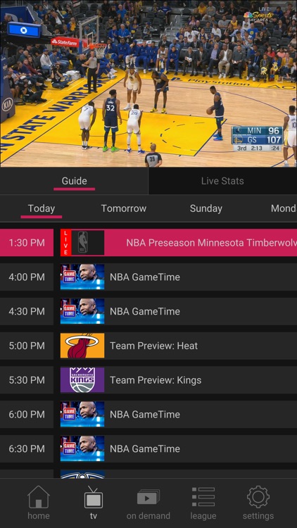 MIA - Live NBA on Demand
