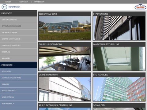 VALETTA Sonnenschutztechnik screenshot 4