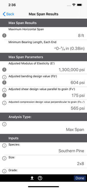 Span Calc On The App Store