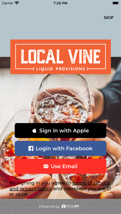 How to cancel & delete Local vine from iphone & ipad 1