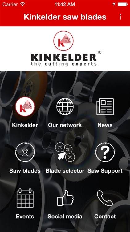 Kinkelder saw blades