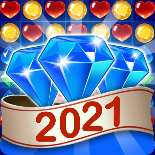 Jewels & Gems - Match 3 Games Icon