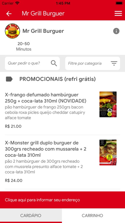 Mr Grill Burguer screenshot-3