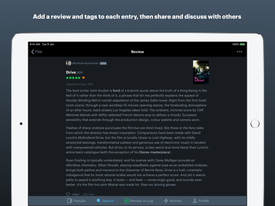 Letterboxd – The social network for film lovers screenshot
