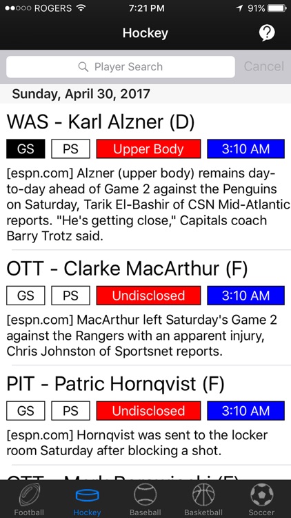 Who's Hurt - Injury Reports screenshot-3