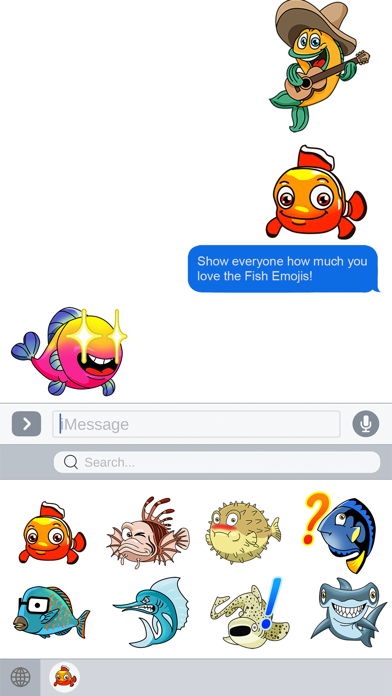 How to cancel & delete Seamoji - Fish Emojis from iphone & ipad 2