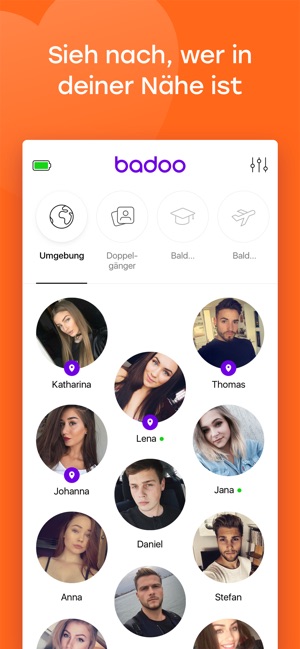 Badoo Dating melden sich an