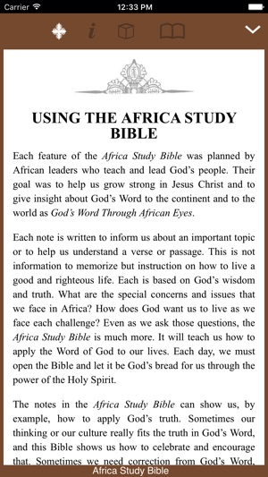 Africa Study Bible