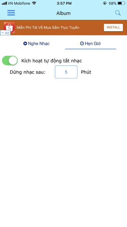 Nghe nhac vang screenshot-3