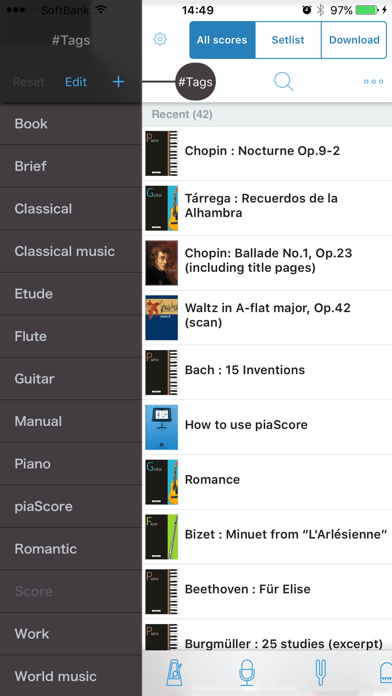 How to cancel & delete Piascore - Smart Music Score from iphone & ipad 4