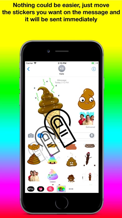 How to cancel & delete Animated Poop Stickers Pro from iphone & ipad 2