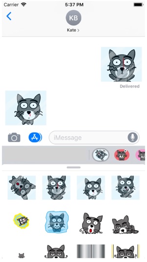 BE-Cat Animation 2 Stickers(圖1)-速報App