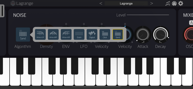 ‎Lagrange - AUv3 Plugin Synth Screenshot