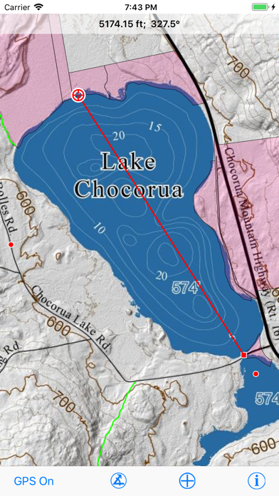 How to cancel & delete Chocorua Map from iphone & ipad 3