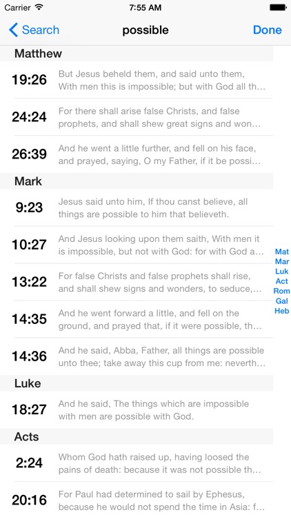 VerseWise Bible KJV screenshot-4