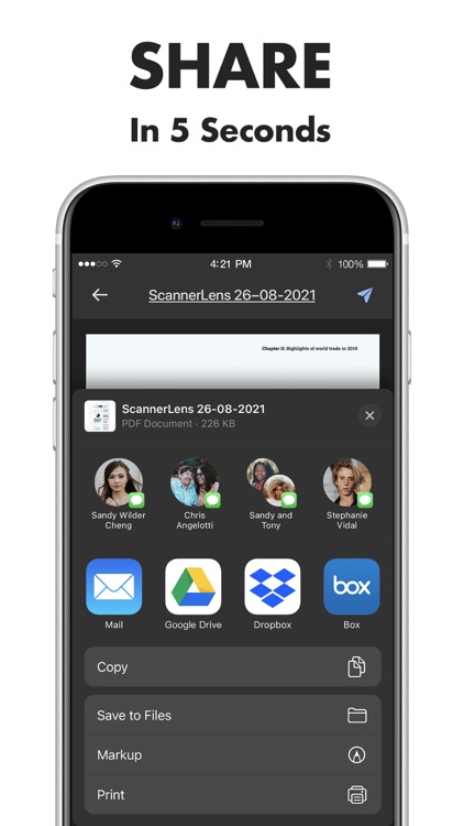Scanner Lens: scan to pdf screenshot-7
