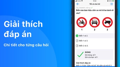 Ôn Thi GPLX 600 Câu OTOMOTO screenshot 2