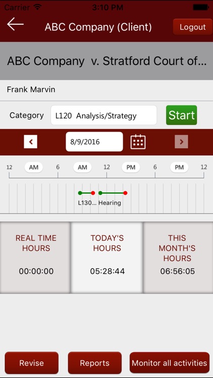 LeGuard Legal Fee Tracker